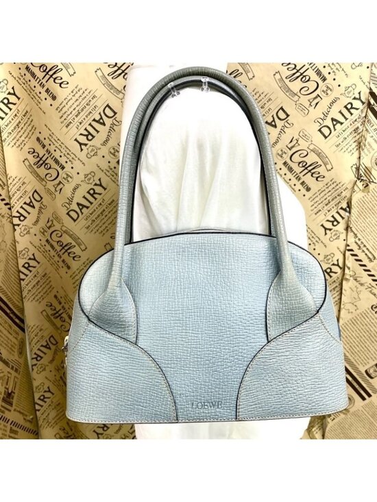 Loewe Handbags - Loewe Handbag Light Blue Anagram Formal